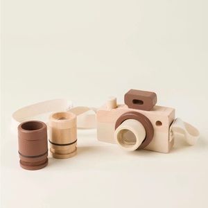 Coco Village Wooden Camera With Bag